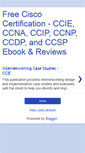 Mobile Screenshot of ciscoebook.blogspot.com