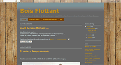 Desktop Screenshot of boisflottant.blogspot.com