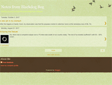 Tablet Screenshot of blackdogbog.blogspot.com