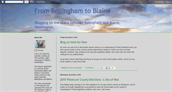 Desktop Screenshot of bellinghamtoblaine.blogspot.com