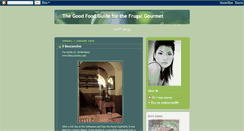 Desktop Screenshot of frugalgourmets.blogspot.com