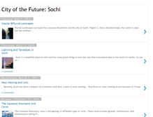 Tablet Screenshot of cityofthefuturesochi.blogspot.com