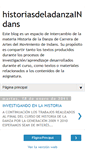 Mobile Screenshot of historiasdeladanzaindans.blogspot.com