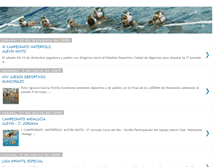 Tablet Screenshot of escuelawaterpolo.blogspot.com