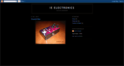 Desktop Screenshot of ieelectronics.blogspot.com