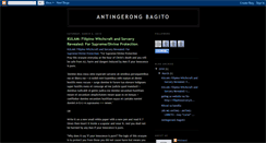 Desktop Screenshot of antingerongbagito.blogspot.com