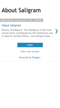 Mobile Screenshot of historyofsaligram.blogspot.com