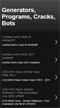 Mobile Screenshot of generators-programs-cracks-bots.blogspot.com