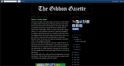 Desktop Screenshot of gibbongazette.blogspot.com