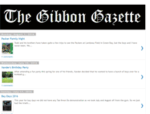 Tablet Screenshot of gibbongazette.blogspot.com