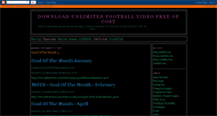 Desktop Screenshot of amitfootball.blogspot.com