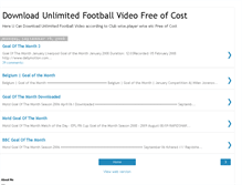 Tablet Screenshot of amitfootball.blogspot.com