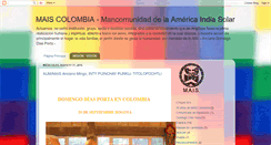 Desktop Screenshot of maiscolombia.blogspot.com