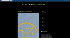 Desktop Screenshot of handengravedstationery.blogspot.com