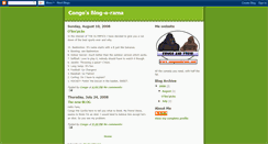 Desktop Screenshot of congoandsteve.blogspot.com