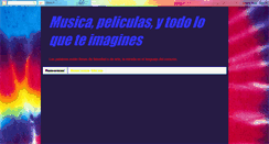 Desktop Screenshot of musicayestrenos.blogspot.com