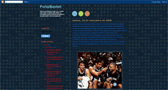 Desktop Screenshot of portalbasket.blogspot.com