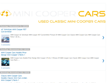 Tablet Screenshot of classic-mini-cars.blogspot.com