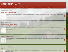 Tablet Screenshot of makeqtpeasy.blogspot.com