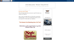 Desktop Screenshot of increasewebtraffic-ca.blogspot.com