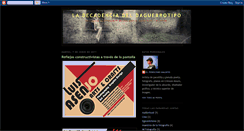 Desktop Screenshot of ladecadenciadeldaguerrotipo.blogspot.com