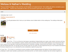 Tablet Screenshot of melissaandnathanswedding.blogspot.com