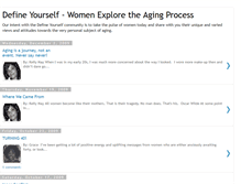 Tablet Screenshot of defineyourselfblog.blogspot.com