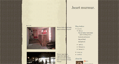 Desktop Screenshot of heartxmurmur.blogspot.com