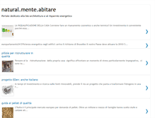 Tablet Screenshot of naturalmenteabitare.blogspot.com