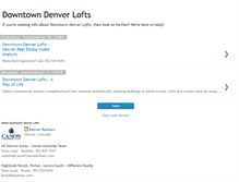 Tablet Screenshot of downtowndenverlofts.blogspot.com