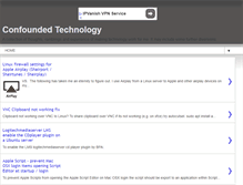 Tablet Screenshot of confoundedtech.blogspot.com