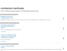 Tablet Screenshot of coimbatore-tamilnadu.blogspot.com