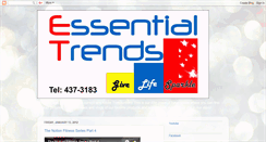 Desktop Screenshot of myessentialtrends.blogspot.com