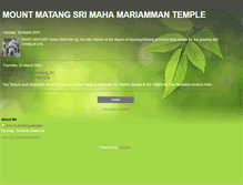 Tablet Screenshot of matangtemple.blogspot.com