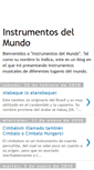 Mobile Screenshot of instrumentosdelmundo.blogspot.com