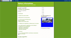 Desktop Screenshot of bukavuinformatique.blogspot.com