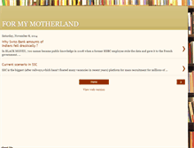 Tablet Screenshot of formymotherland.blogspot.com