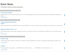 Tablet Screenshot of clubentrevoces.blogspot.com