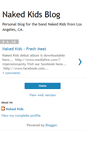 Mobile Screenshot of nakedkidsblog.blogspot.com