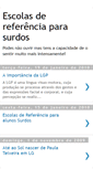 Mobile Screenshot of escolasparasurdos.blogspot.com