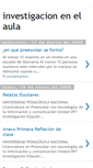 Mobile Screenshot of investigacioneducativaenelaula.blogspot.com