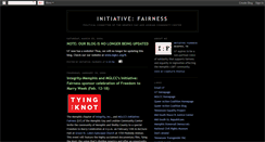 Desktop Screenshot of initiativefairness.blogspot.com