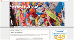 Desktop Screenshot of eumundoafora.blogspot.com