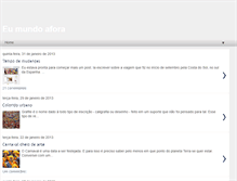 Tablet Screenshot of eumundoafora.blogspot.com