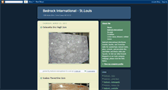 Desktop Screenshot of bedrockstl.blogspot.com