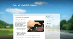 Desktop Screenshot of coloradohvac.blogspot.com