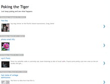 Tablet Screenshot of pokingthetiger.blogspot.com