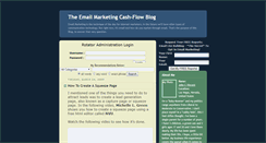 Desktop Screenshot of email-marketing-cashflow.blogspot.com