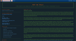 Desktop Screenshot of patinitaly.blogspot.com