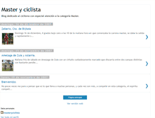 Tablet Screenshot of masteryciclista.blogspot.com